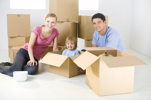 Removal team planning a move in South Kensington with careful packing and loading