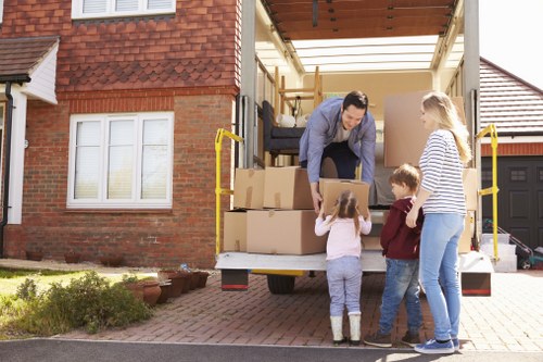 Professional furniture removals in South Kensington with careful loading