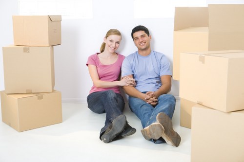 Careful packing and wrapping for household items during a move