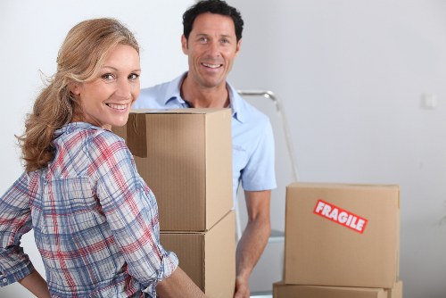 Example moving jobs in South Kensington apartments and townhouses