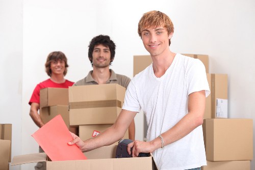 Careful packing and loading for a flat move in South Kensington